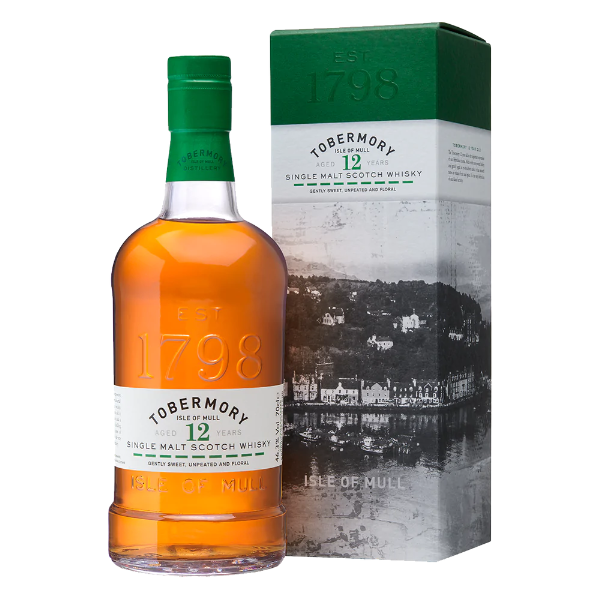 Tobermory 12 Year Old 46,3% alc. 70 cl.