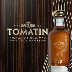Tomatin 50 year old - 125 year anniversary - 44% alc. 70 cl.