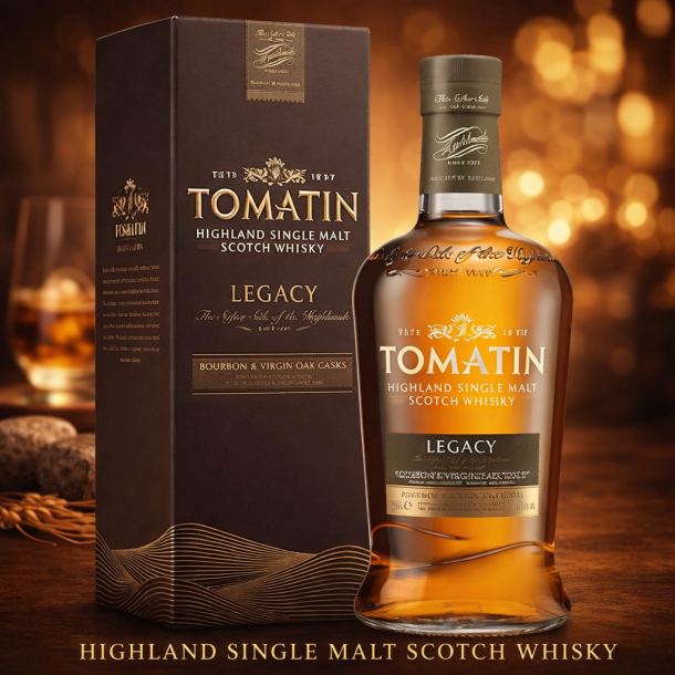 Tomatin Legacy Highland Single Malt Scotch Whisky, alc. 43%, 70 cl. 