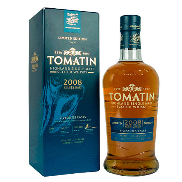 Tomatin French Collection 2008 Rivesaltes Aged 12 Years 46%alc 70cl