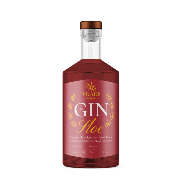 Vrads The Gin, Sloe 37,5%alc 70cl