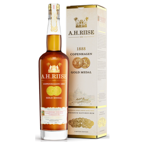 A.H. Riise 1888 Copenhagen Gold Medal 40% alc. 70cl.