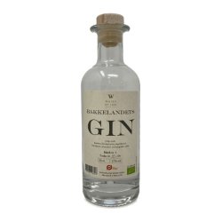 Bakkelandets Gin 47% alc. 50 cl.