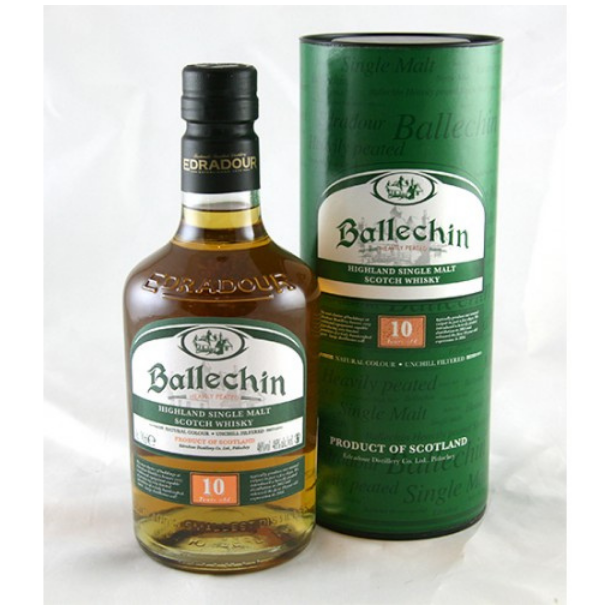 Ballechin 10 Highland Single Malt Scotch Whisky 46% alc. 70 cl.