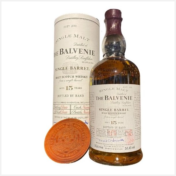 The Balvenie Single Barrel 15 Years Old 50,4% alc. 100 cl.