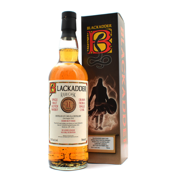 Blackadder Raw Cask Caol Ila 11 Years Sherry Butt Finish 58,1% alc. 70 cl.