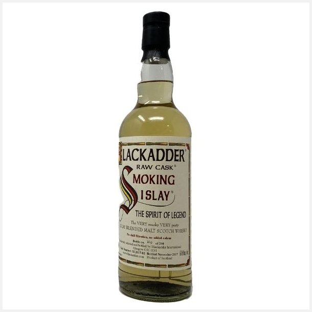 Blackadder Smoking Islay Raw Cask 60,6% alc. 70 cl.