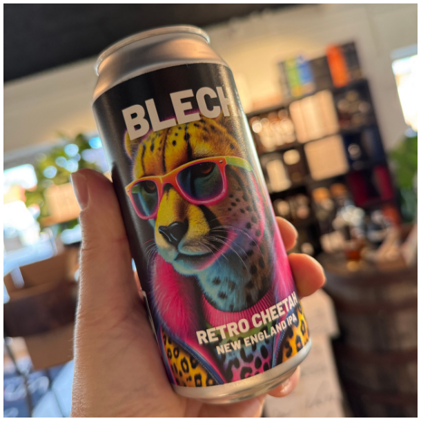 Blech.Brut Retro Cheetah NEIPA 6,2% alc. 440 ml.