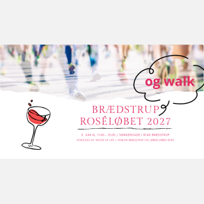 Ros�l�bet & Walk 2027 | 5. Juni 2027 kl. 11:00 - 15:00 | Ros� Ros� Ros�