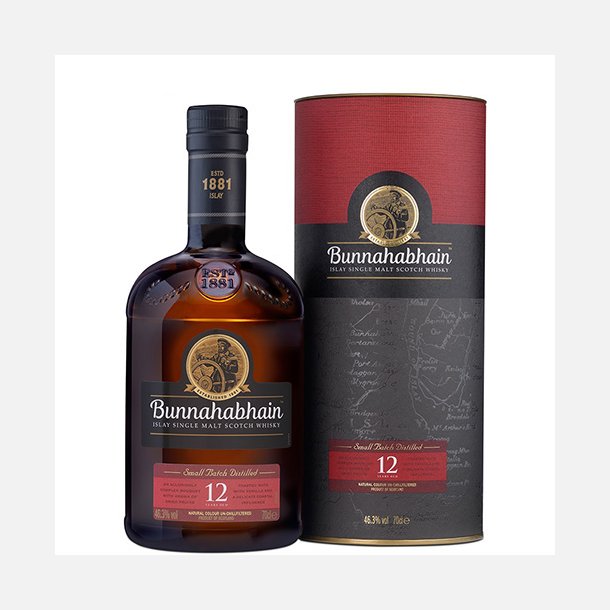 Bunnahabhain 12 Years Single Malt 46,3% alc. 70 cl