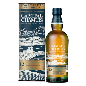 Caisteal Chamuis 12 Y.O. Heavily Peated Blended Malt Whisky 46% alc. 70 cl.