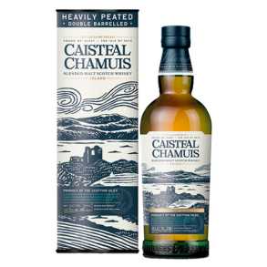 Caisteal Chamuis Heavily Peated Blended Malt Whisky 46% alc. 70 cl.