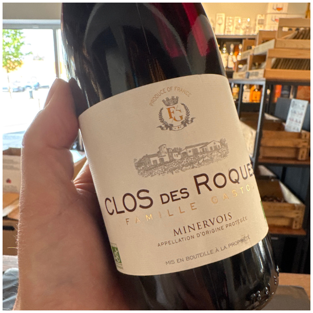 2019 Clos Des Roques - AOP Minervois - kologisk
