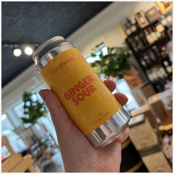 CoolHead Ginger Sour Nordic Sour 4% alc. 440 ml.