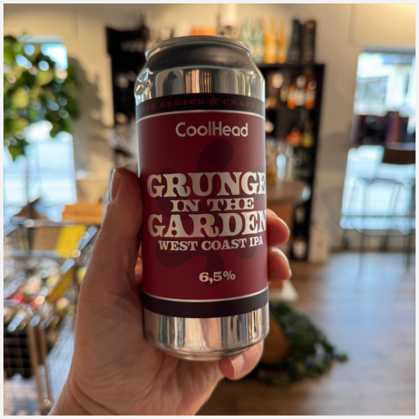 CoolHead Grounge in the Garden Modern West Coast IPA 6,5% alc. 440 ml.