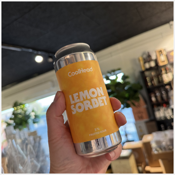 CoolHead Lemon Sorbet 5% alc. 440 ml.