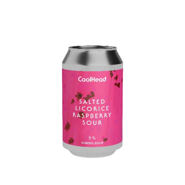 Coolhead Salted Licorice Raspberry Sour Nordic Sour 5% alc. 33 cl.