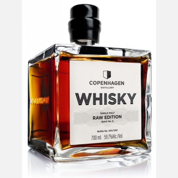 Copenhagen Distillery Whisky RAW Edition Batch 5 59,7% alc. 70 cl