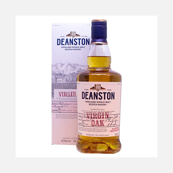 Deanston Virgin Oak Single Malt 43,3% alc. 70 cl.