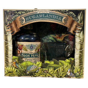 Don Papa Baroko Single Island Spirit Drink Gaveske med krus 40% alc. 70 cl.