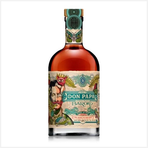 Don Papa Baroko Single Island Spirit Drink 40% alc. 70 cl.