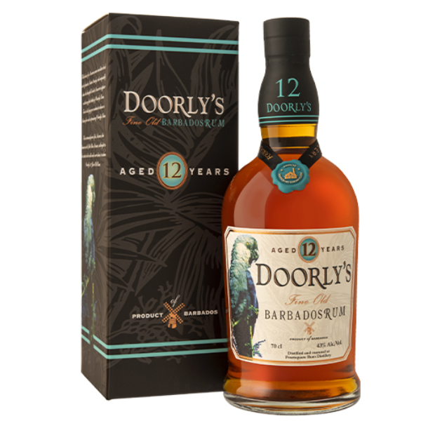 Doorly's Fine Old Rum Barbados 12 years 43% alc. 70cl