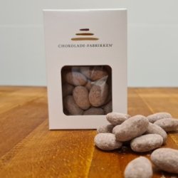 Dragerede saltmandler med Caramelia 36% chokolade.