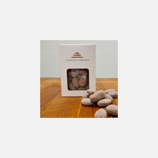Dragerede saltmandler med Caramelia 36% chokolade.