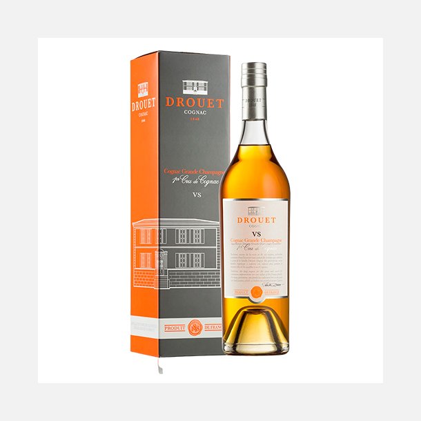 Drouet VS Cognac Grande Champagne 40% alc. 70 cl.