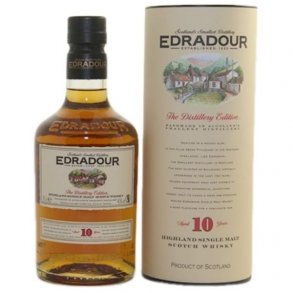 Edradour 10 r - 40% alc. 70 cl. Highland Single Malt Scotch Whisky