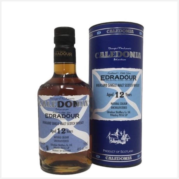 Edradour Caledonia 12 r - 46% alc. 70 cl. Highland Single Malt Scotch Whisky
