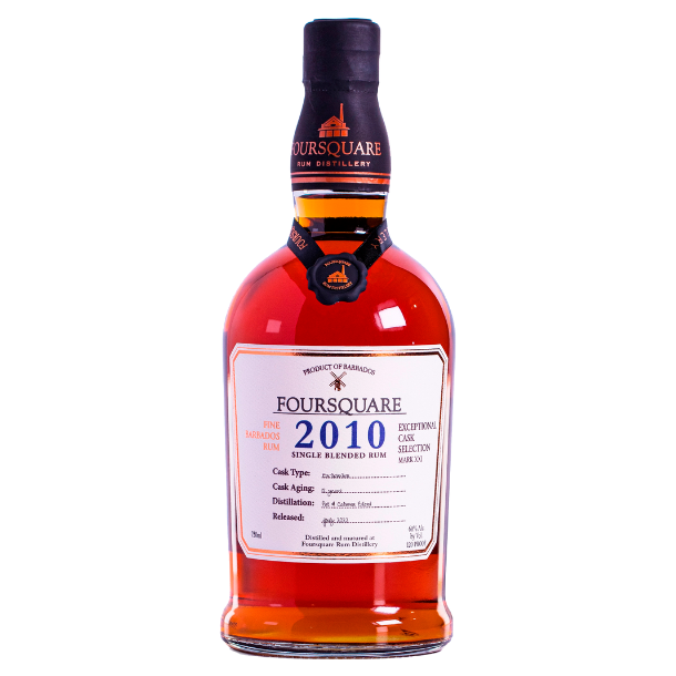 Foursquare 2010 Exceptional Cask Selection 12 Years 60% alc. 70 cl.