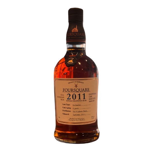 Foursquare 2011 12 Years Exceptional Cask Selection Mark XXII 60% alc. 70 cl.