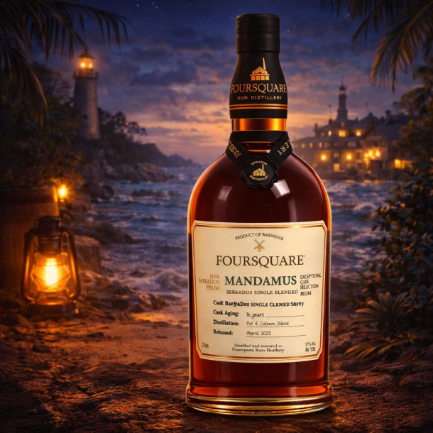 Foursquare Mandamus 16�r Ex-bourbon &amp; Ex-Port - Exceptional Cask Selection Mark XXIX - 57% alc. 70 cl.