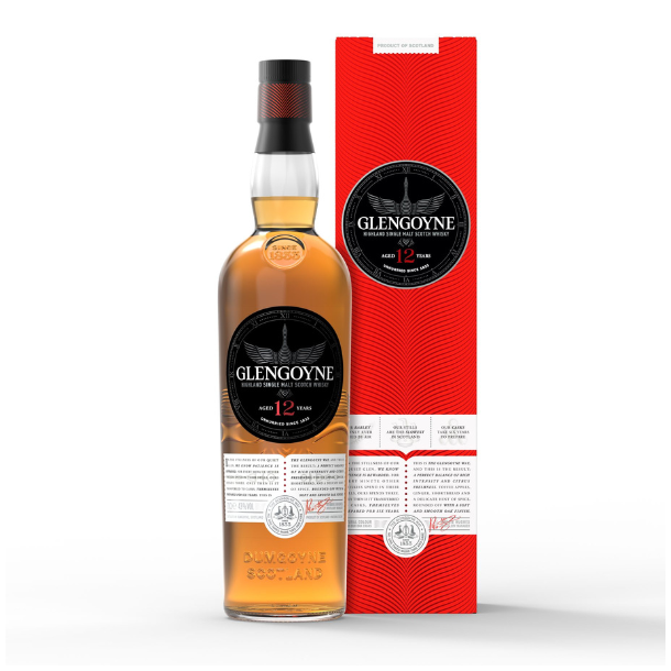 Glengoyne 12 Years Highland Single Malt Scotch Whisky 43% alc. 70 cl.