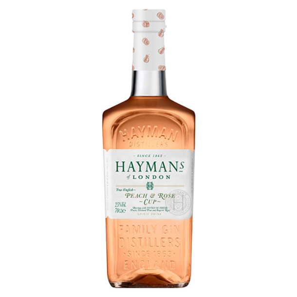 Hayman's Peach &amp; Rose Cup Gin 25% alc. 70 cl.