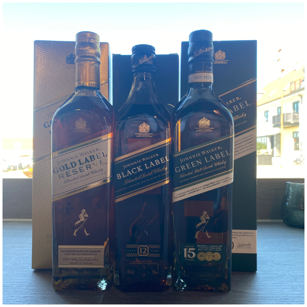 Johnnie Walker BUNDLE 40-43% alc. 3x70 cl.