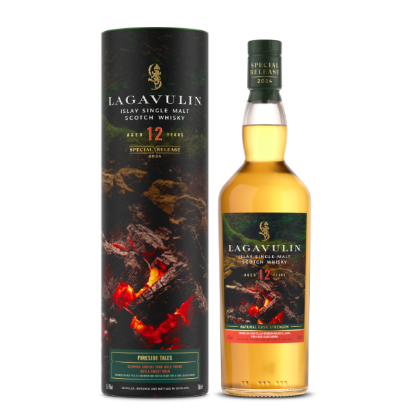 Lagavulin 12 Fireside Tales First-Fill Ex-Bourbon &amp; Refill Casks SR2024 57,4% alc. 70 cl. 