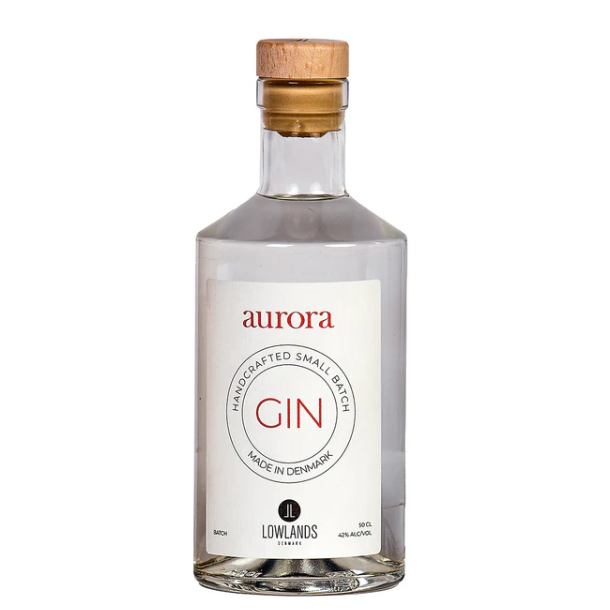 Lowlands Aurora Dry Gin 42% alc. 50 cl.