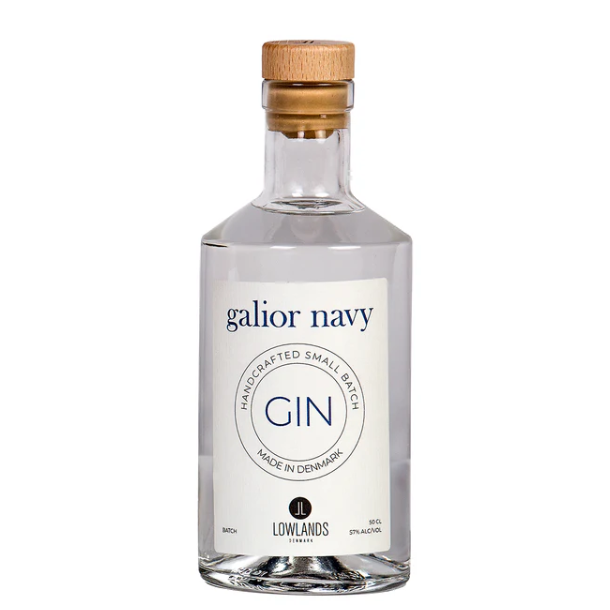 Lowlands Galior Navy Gin 57% alc. 50 cl.