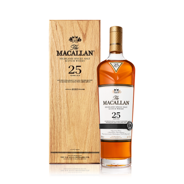 Macallan 25 Years Old Sherry Oak 2022 Edition 43% alc. 70 cl.