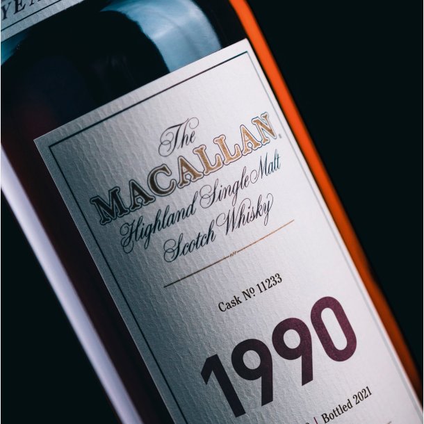 Macallan Fine &amp; Rare 1990 | Historisk Vintage Macallan | Speyside Single Malt Whisky