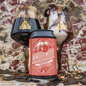 Mad Scientist Memphis Mafia 2023 Double Vanilla Imperial Pastry Stout 12,8% alc. 33 cl. inkl. pant