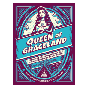 Mad Scientist Queen Of Graceland Imperial Milkshake Pale Ale 9% alc. 33 cl. inkl. pant