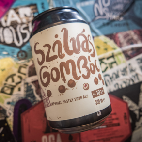 Mad Scientist Tiny Barrel Szilvs Gombc Imperial Pastry Sour Ale 10% alc. 33 cl. inkl. pant
