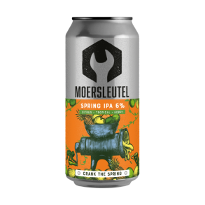 Moersleutel Crank The Spring IPA 6% alc. 44 cl. inkl. pant