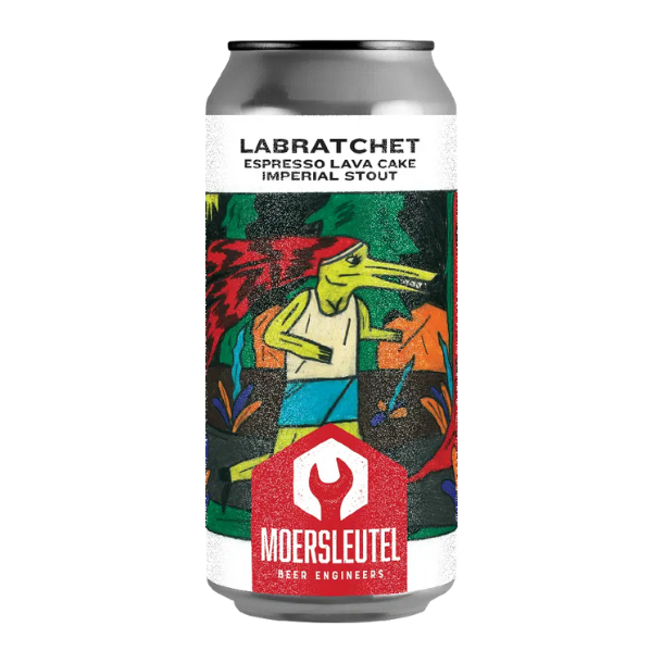 Moersleutel LabRachet White Labs Collab 15% alc. 44 cl. inkl. pant