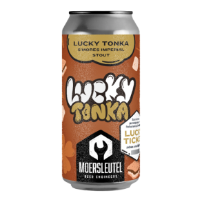 Moersleutel Lucky Tonka S'Mores Imperial Stout 11% alc. 44 cl. inkl. pant
