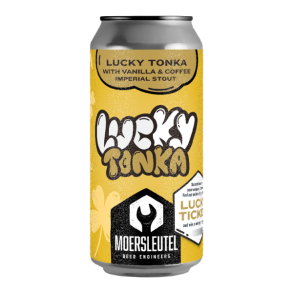 Moersleutel Lucky Tonka Vanilla & Coffee Imperial Stout 12% alc. 44 cl. inkl. pant