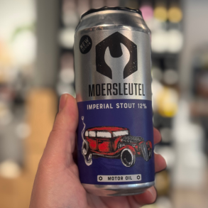 Moersleutel Motor Oil 12% alc. 44 cl. inkl. pant